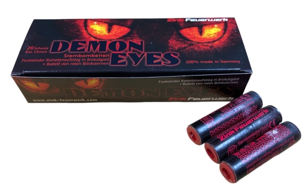 Demon Eyes - Sternbombetten von Zink